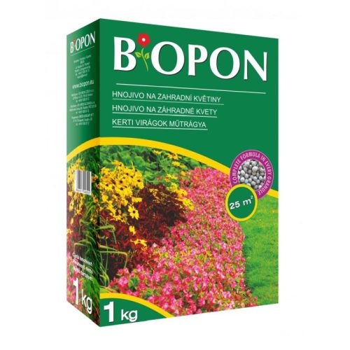 Biopon - Kerti virágok műtrágya, 1 kg