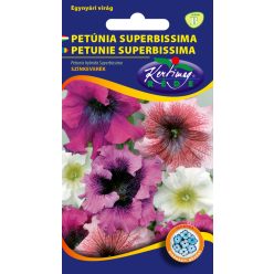 Petúnia -  superbissima színkeverék virágmag