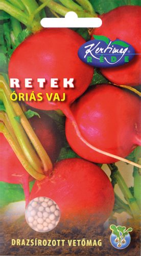 Óriás vaj - drazsírozott retek  vetőmag