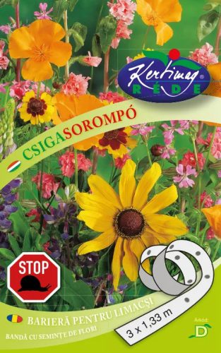 Csigasorompó - egynyári virágkeverék vetőszalag