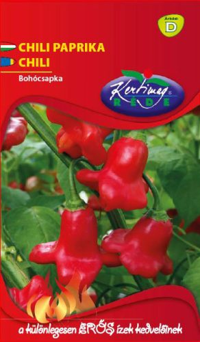 Bohócsapka chili - paprika vetőmag