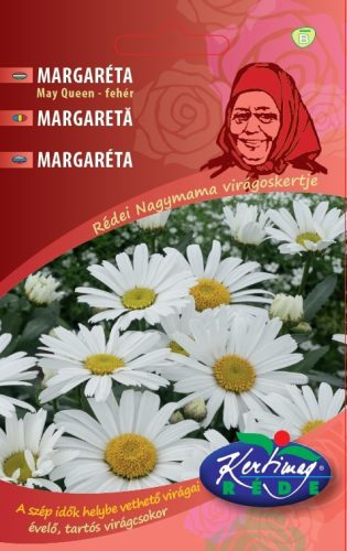 Margaréta - May Queen, fehér virágmag