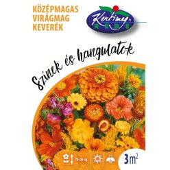 Középmagas virágmag keverék narancssrága  4 g