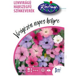 Lenvirágú Habszegfű - színkeverék virágmag