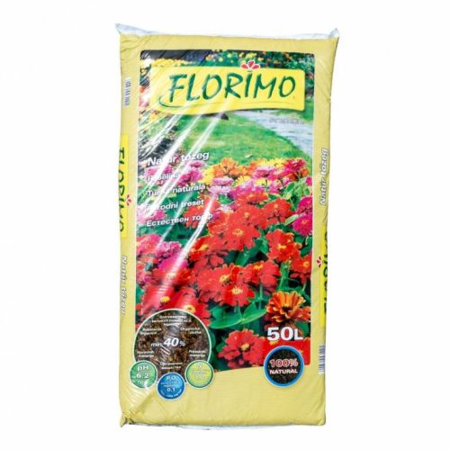 FLORIMO - natúr tőzeg 50 l