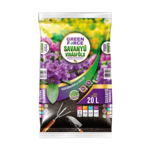 Greenforce savanyú virágföld 20 l