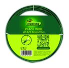 Nortene - Plast Wire műanyagbevonatos galvanizált dróthuzal zöld 2,0/3,0  mm x 25 m