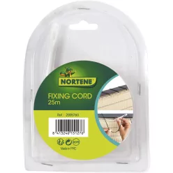 Nortene - Fixing Cord tű és zsineg fekete 25 m