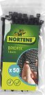 Nortene - BRIDFIX műanyag gyorskötöző fekete 14 cm