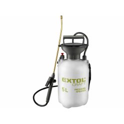   EXTOL - Kézi permetező permetszóróval, réz cső,  5 liter